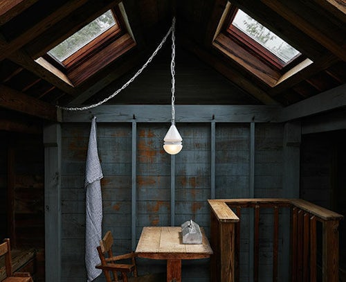 Cardinal Hemisphere Pendant Small designed by Workstead